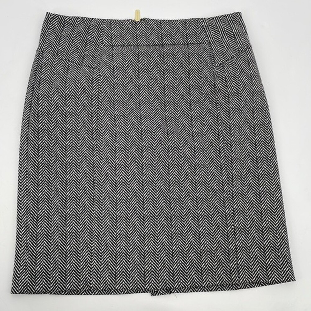 Michael Kors Houndstooth Skirt Medium